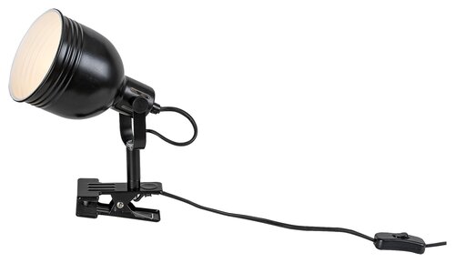 Lampa de birou Flint, 1 x E14, negru