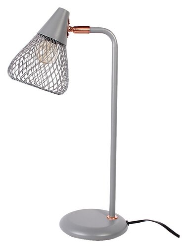 Lampa de birou Fanny, 1 x E14, gri