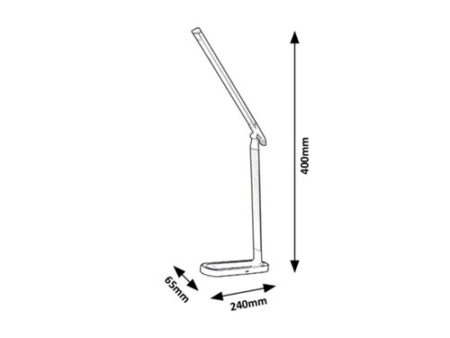 Lampa de birou Misha LED, 7W, 400lm, lumina neutra (4000K)