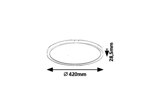 Spot Pavel LED, 22W, 2200lm, lumina neutra (4000K), IP20