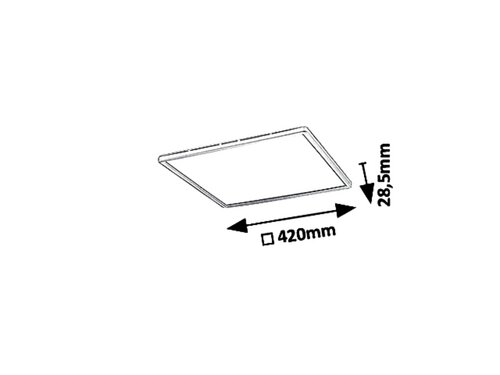 Spot Pavel LED, 22W, 2200lm, lumina neutra (4000K), IP20