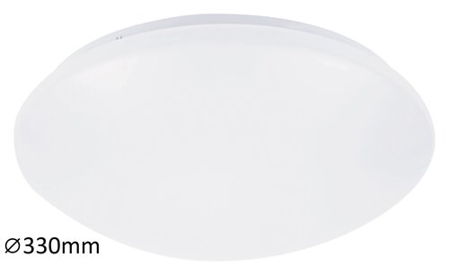 Plafoniera Lucas LED, 18W, 1350lm, lumina neutra (4000K), IP44