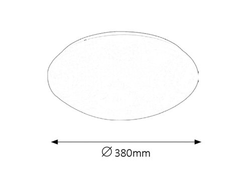 Plafoniera Lucas LED, 24W, 1800lm, lumina neutra (4000K), IP44