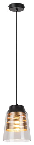 Pendul Zenaida, 1 x E27, Negru