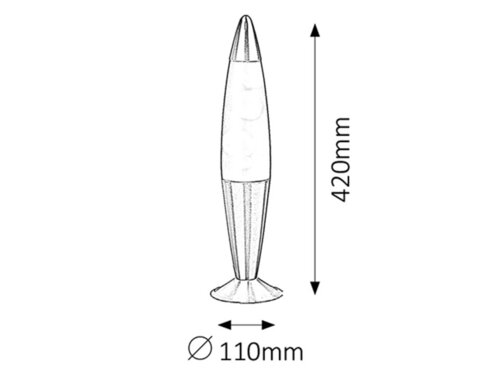 Lampa Lollipop 2, 1 x E14, crom