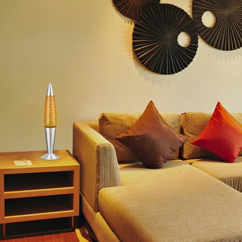 Lampa Glitter, 1 x E14, crom