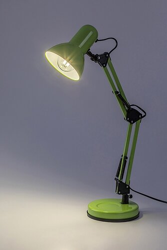 Lampa Samson, 1 x E27, Verde