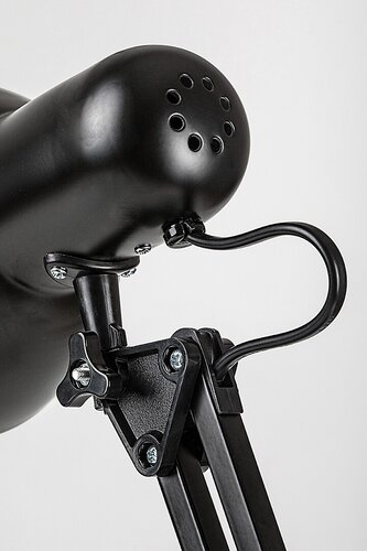 Lampa Samson, 1 x E27, Negru