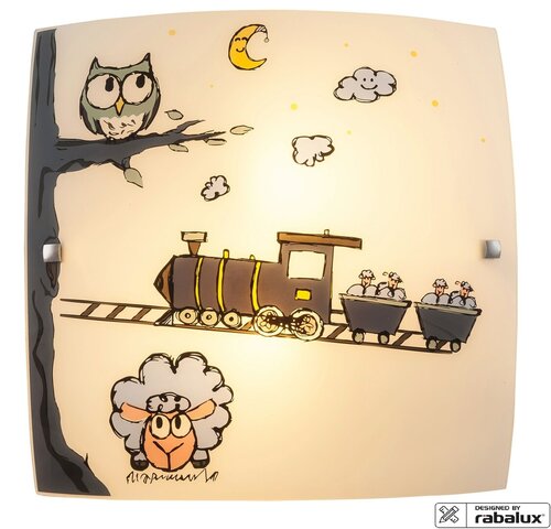 Plafoniera Shepherd, 2 x E27, multicolor