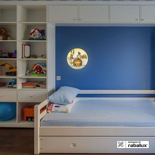 Plafoniera Leon, 2 x E27, multicolor