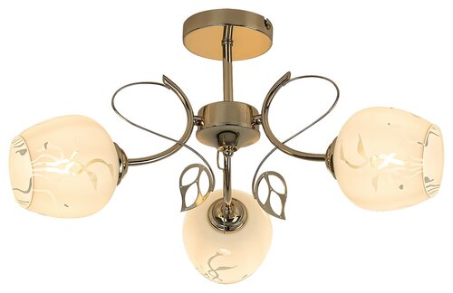 Lustra Fauna, 3 x E27, auriu