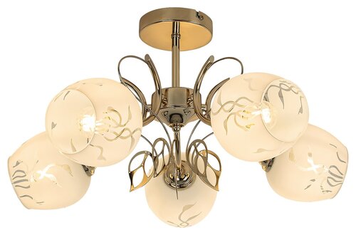 Lustra Fauna, 5 x E27, auriu