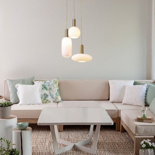 Pendul Sinopia, 3 x E27, Auriu