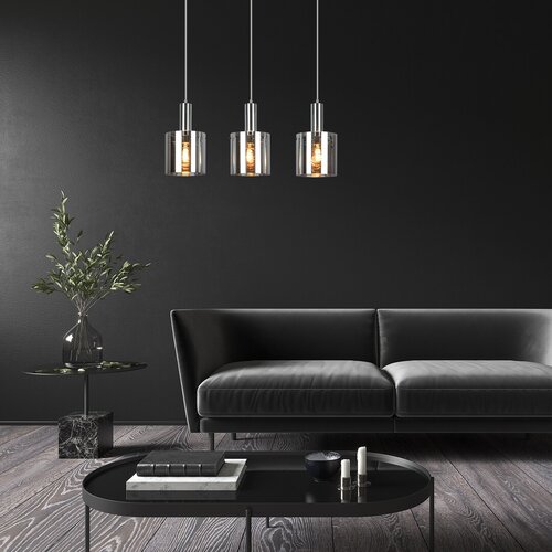 Pendul Donati, 3 x E27, Crom