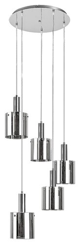 Pendul Donati, 5 x E27, Crom