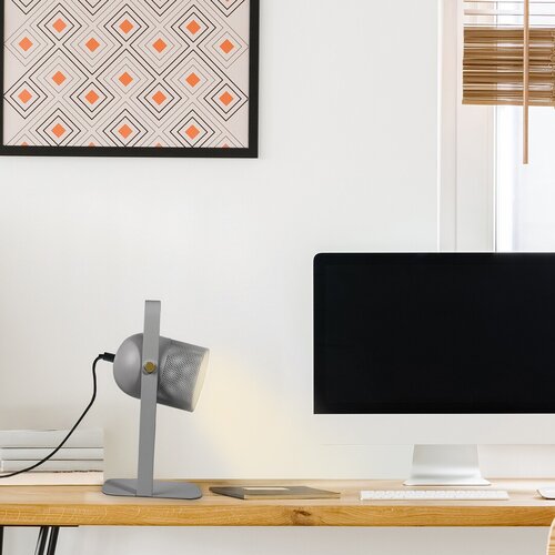 Lampa de masa Ronnie, 1 x E14, gri