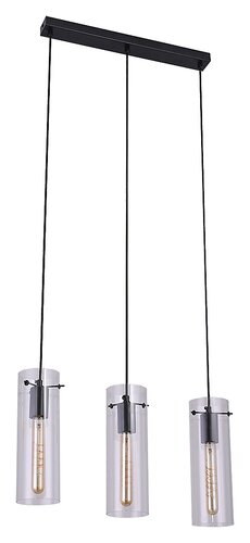 Pendul Acantha, 3 x E27, Negru