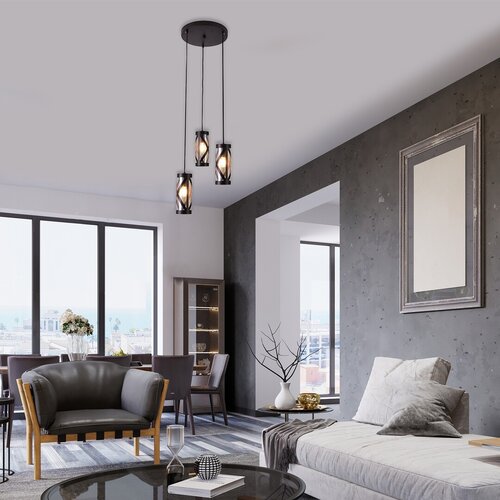 Pendul Oberon, 3 x E14, Maro