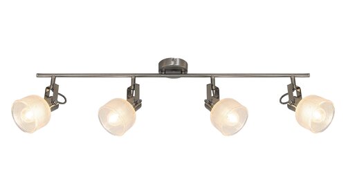 Spot Francis, 4 x E14, crom satin