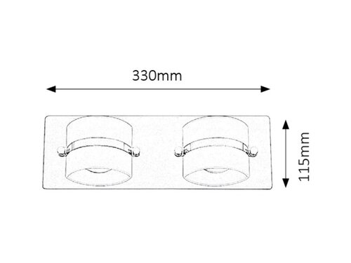 Spot Tony LED, 10W, 730lm, lumina neutra (4000K), IP44