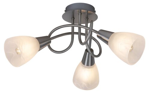 Lustra Jenna, 3 x E14, crom satin
