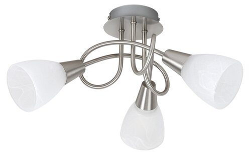 Lustra Jenna, 3 x E14, crom satin