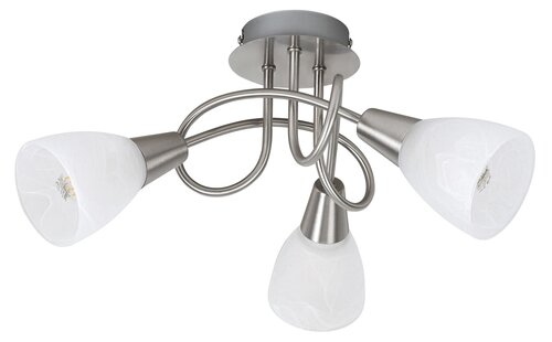Lustra Jenna, 3 x E14, crom satin