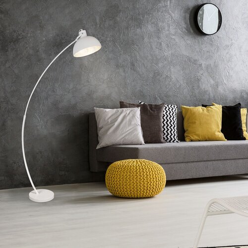 Lampadar Otto, 1 x E27, alb mat