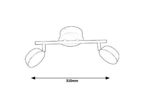 Spot Hedwig LED cu Telecomanda, 8W, 700lm, lumina reglabila (2700K - 5000K)
