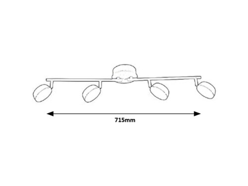 Spot Hedwig LED cu Telecomanda, 16W, 1400lm, lumina reglabila (2700K - 5000K)