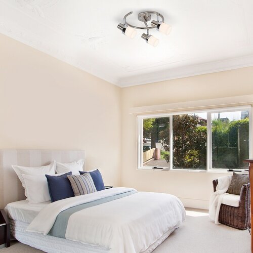 Spot Finian, 3 x E14, crom satin