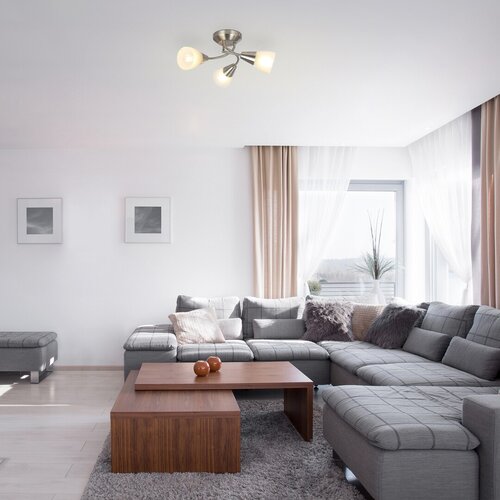 Lustra Connor, 3 x E14, crom satin