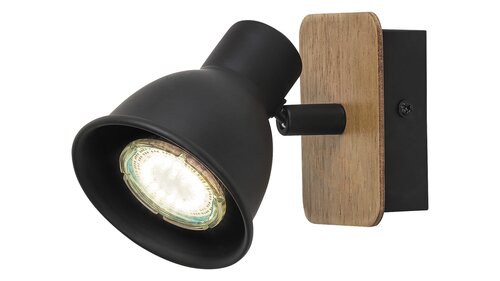 Spot Mac, 1 x GU10, negru