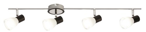 Spot Ati, 4 x E14, negru
