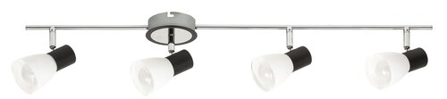 Spot Ati, 4 x E14, negru