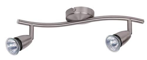 Spot Norman, 2 x GU10, crom satin