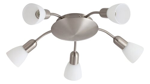 Spot Soma, 5 x E14, crom satin