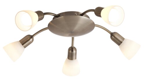 Spot Soma, 5 x E14, bronz