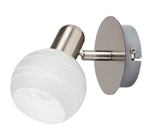 Spot Aurel, 1 x E14, crom satin