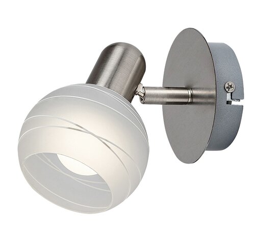 Spot Aurel, 1 x E14, crom satin