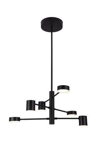 Pendul LED Solomon, 30W, lumina neutra (4000K), Negru