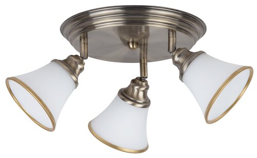 Spot Grando, 3 x E14, bronz