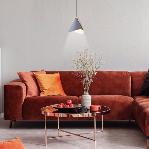 Pendul Neva, 1 x E27, Gri