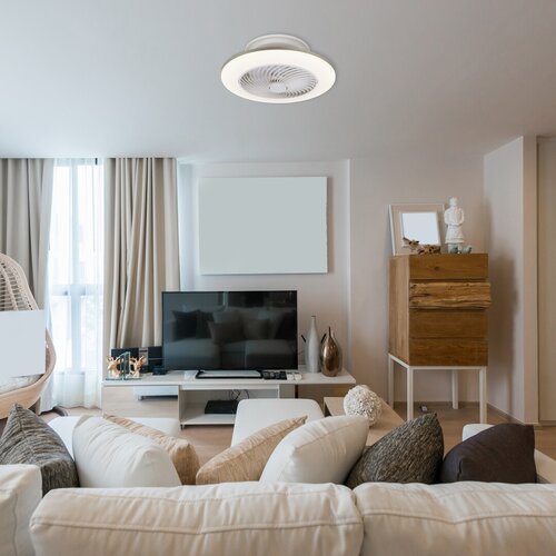 Plafoniera Dalfon LED cu Telecomanda, 36W, 2100lm, lumina reglabila (3000K - 6000K)