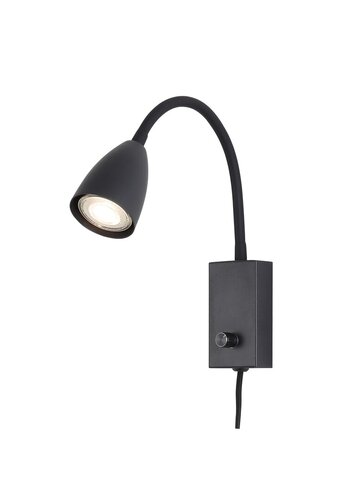 Spot Mika, 1 x GU10, negru