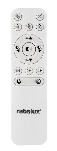 Plafoniera Dalfon LED cu Telecomanda, 40W, 1700lm, lumina reglabila (3000K - 6500K)