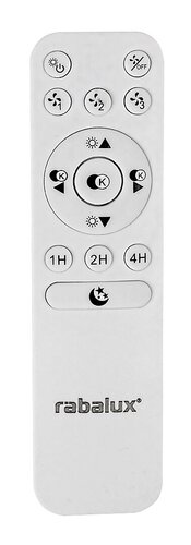 Plafoniera Dalfon LED cu Telecomanda, 30W, 1700lm, lumina reglabila (3000K - 6500K)