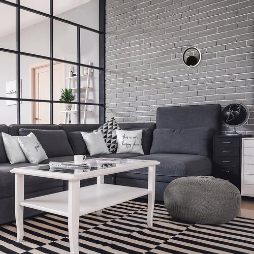 Aplica Willow LED, 12W, 750lm, lumina neutra (4000K), Negru mat