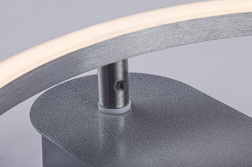 Aplica Tumnus LED, 14W, 1025lm, lumina calda (3000K), Argintiu