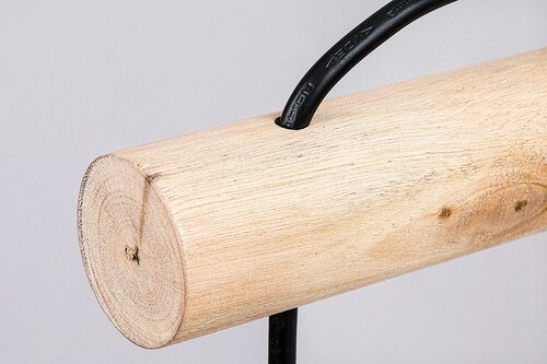 Aplica Rattan, 1 x E27, Negru